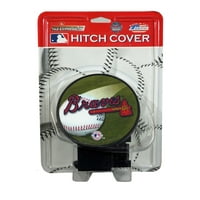 Rico Industries Kansas City Royals Premium Heavy Duty Solid Metal Color Chrome Hitch Cover Bumper Trailer Baseball Inc